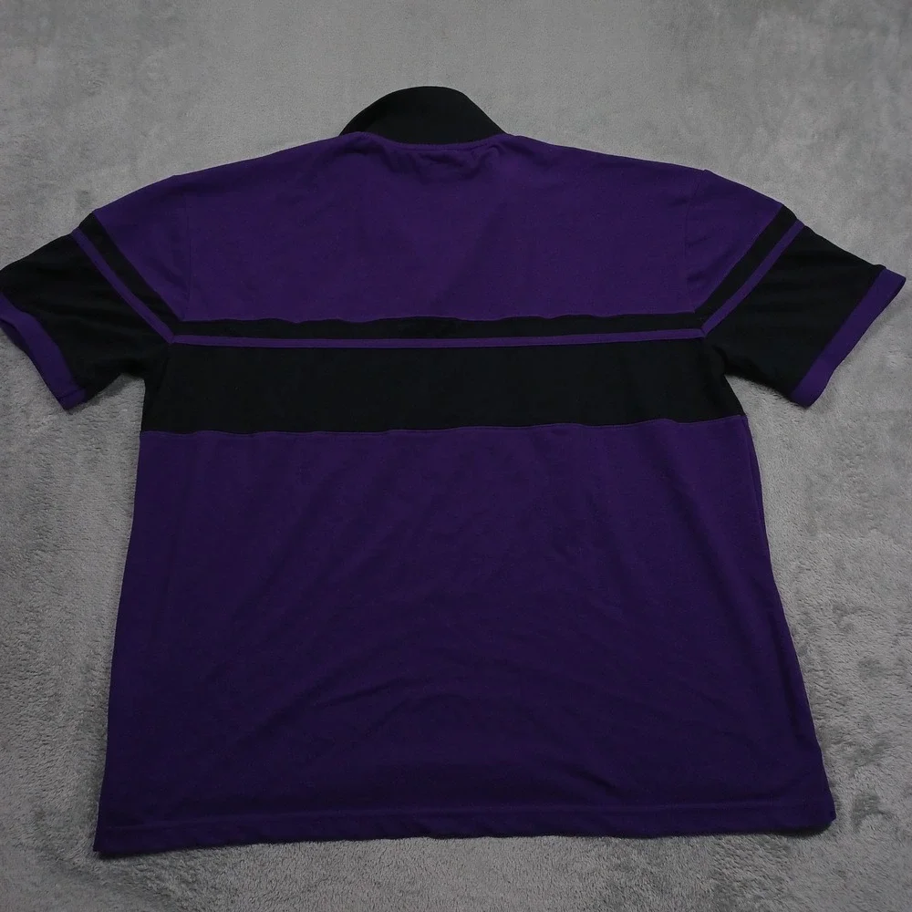 Baltimore Ravens‎ Shirt Mens XXL Purple Polo Short Sleeve NFL Football